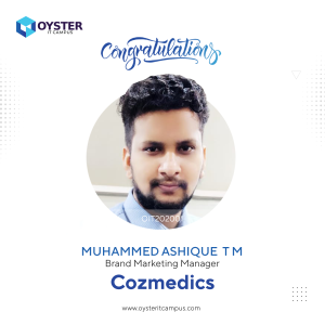 muhammed ashique oyster it campus placements